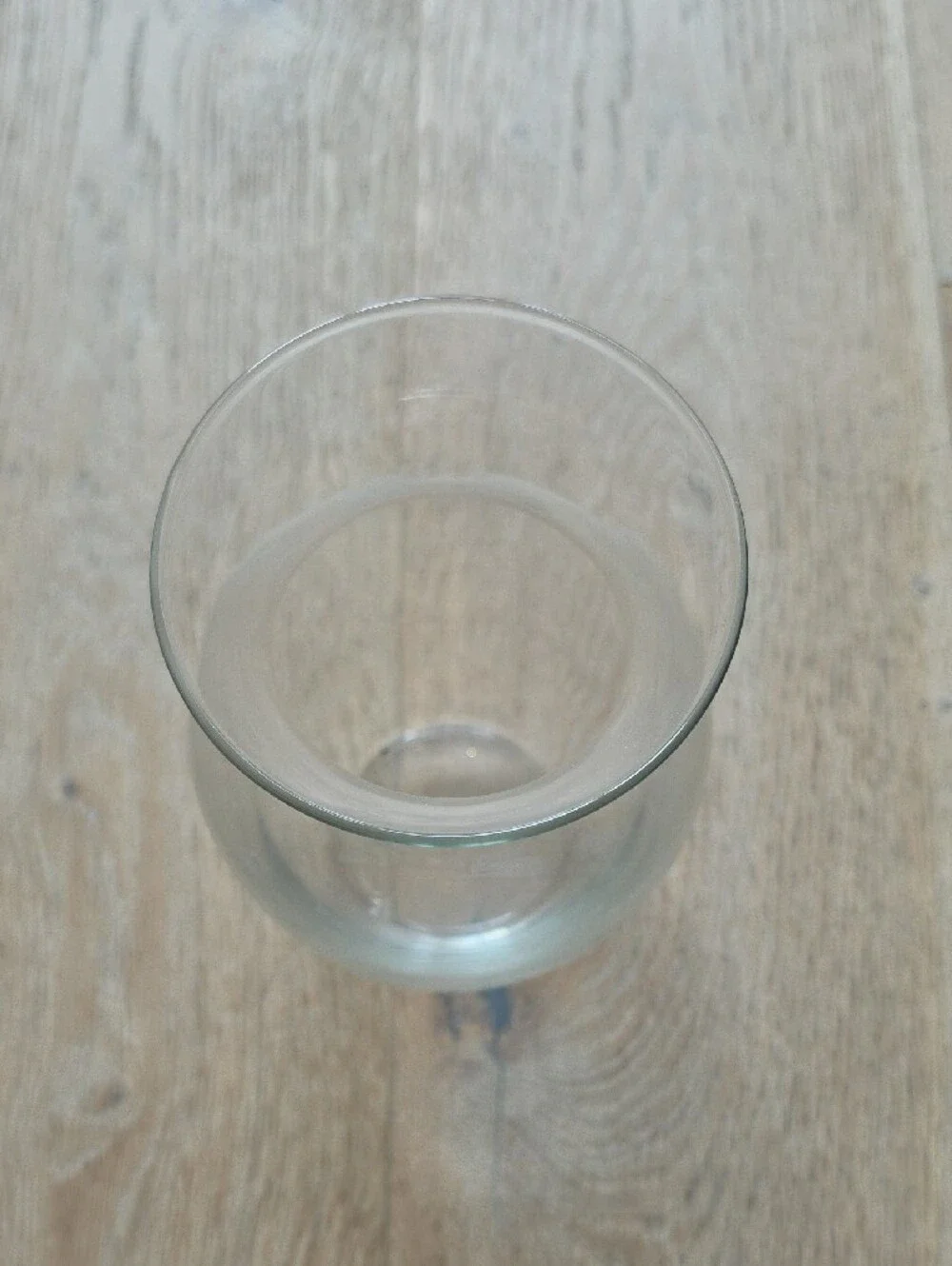 Clear Glass Bulb Vase - Elegant Home Accent